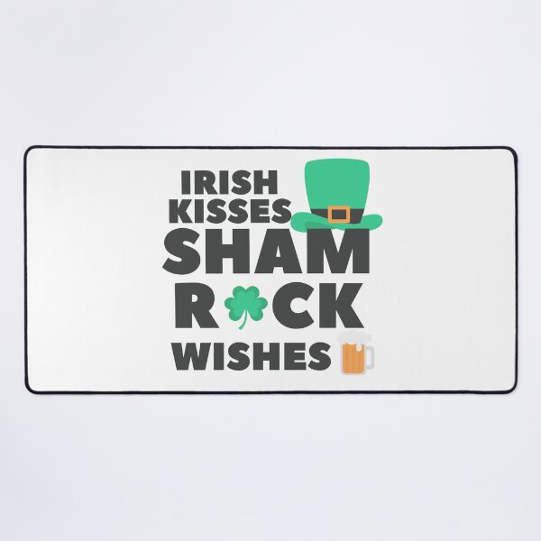 Item preview, Irish Kisses Shamrock Wishes , Retro St. Patrick's Day , Irish Kisses Shamrock Wishes , Irish , Leopard, St Patrick Day Sublimation Design designed and sold by Creativedsigna.