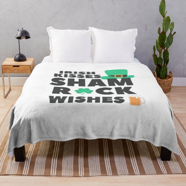 Item preview,  Irish Kisses Shamrock Wishes , Retro St. Patrick's Day , Irish Kisses Shamrock Wishes , Irish , Leopard, St Patrick Day Sublimation Design designed and sold by Creativedsigna.