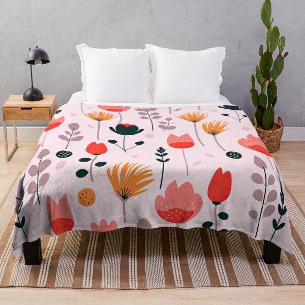 Item preview,    Scandinavian flower leaf pattern  designed and sold by Bubblegirl17.