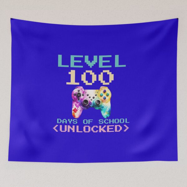 Item preview, Level 100 Days Of School Unlocked 100th Day Of School Classic T-Shirt designed and sold by NIZAR  din⭐⭐⭐⭐⭐.