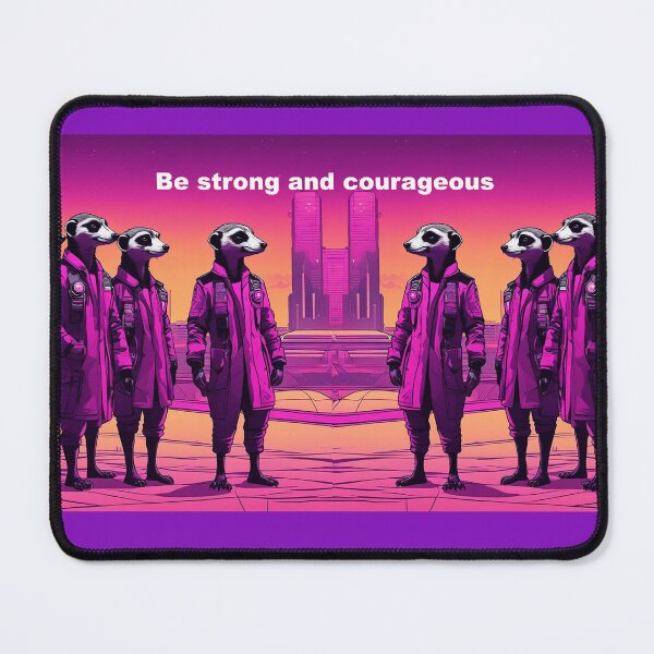 Item preview, Be strong and courageous designed and sold by ComicJo.