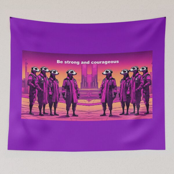 Item preview, Be strong and courageous designed and sold by ComicJo.