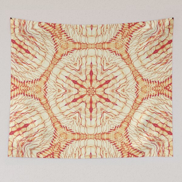Item preview, Golden Starfish Mandala designed and sold by Richards-Art.