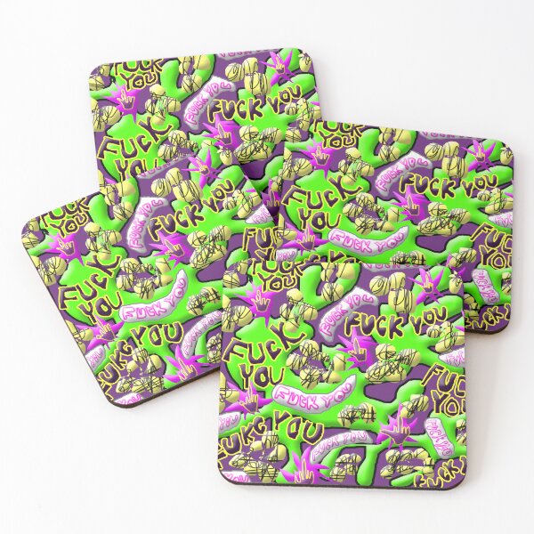 Item preview, Fuck You (Acid Violet) designed and sold by skullbal.