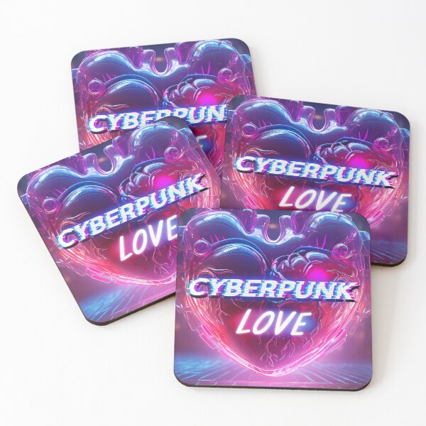 Item preview, Cyberpunk Love Retro Vibe designed and sold by Voysla.