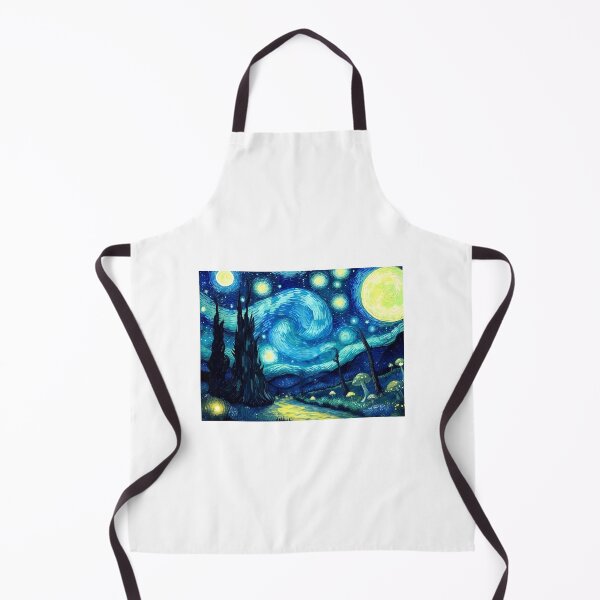 Item preview, Blue Starry Night - Magic Mushroom Forest #23 designed and sold by Scarlet Swan.