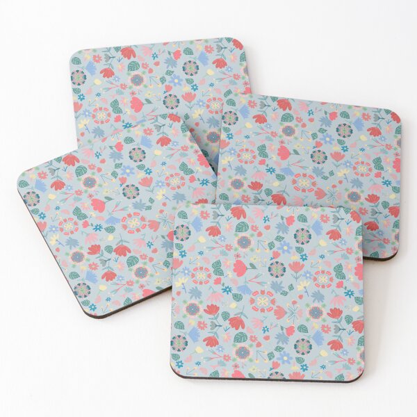 Item preview, colorful flowers designed and sold by Tenuveoilustra.