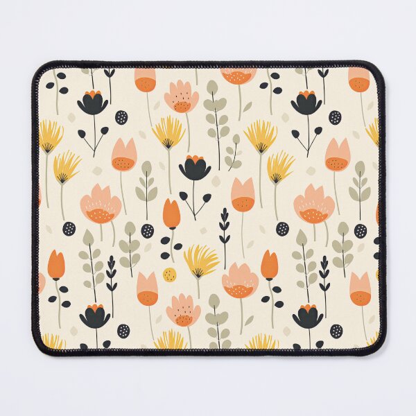 Item preview, Scandinavian flower leaf pattern designed and sold by Bubblegirl17.