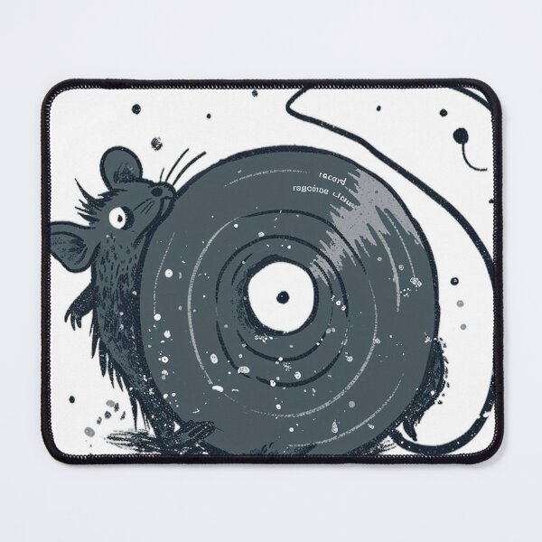 Artikelvorschau, Vinyl Whiskers: Die melodische Welt der Plattenratte entworfen und verkauft von defencepalaces.