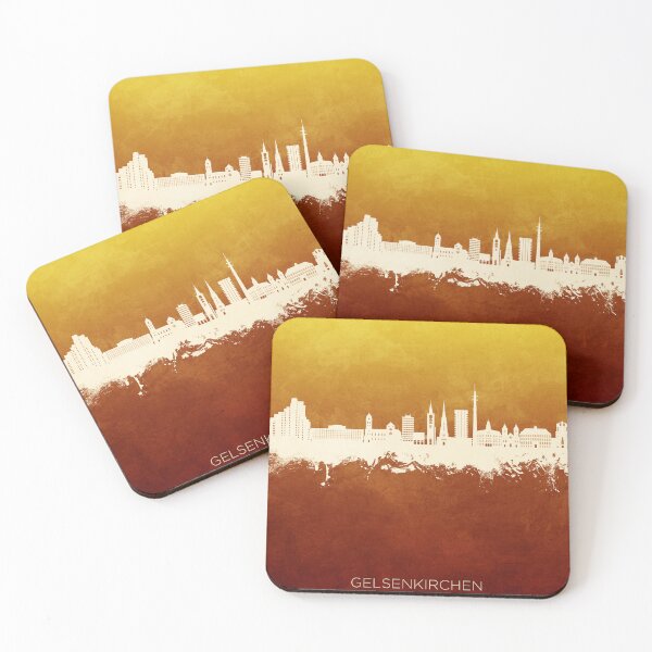 Item preview, Gelsenkirchen Germany Skyline designed and sold by ArtPrints.