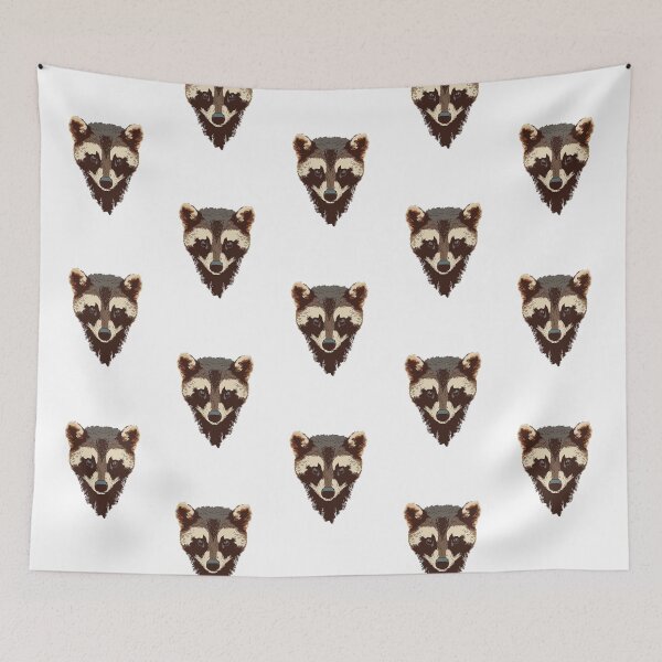 Item preview, Wild Gaze: Portrait of a White-nosed Coati designed and sold by defencepalaces.