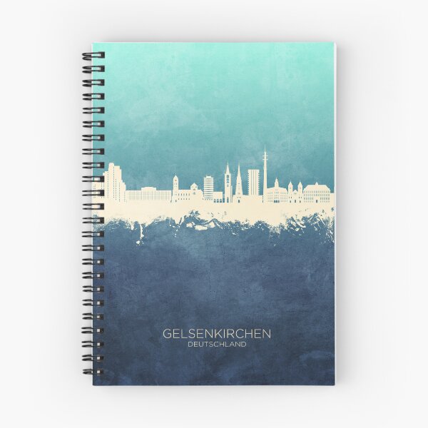 Artikelvorschau, Gelsenkirchen Deutschland Skyline entworfen und verkauft von ArtPrints.
