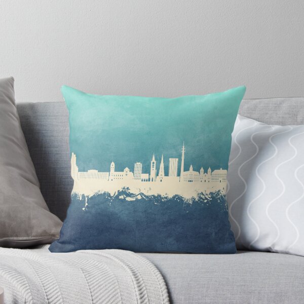 Aperçu de l'œuvre Gelsenkirchen, Allemagne, horizon créée et vendue par ArtPrints.