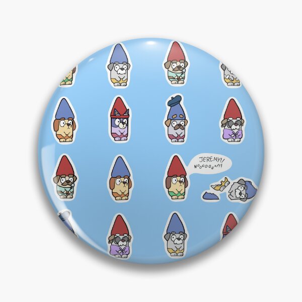 Item preview, Jeremy, No! The Dogs You don’t Gnome With Outline designed and sold by haleylouise.