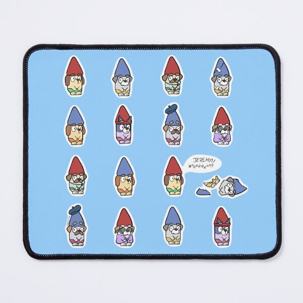 Item preview, Jeremy, No! The Dogs You don’t Gnome With Outline designed and sold by haleylouise.