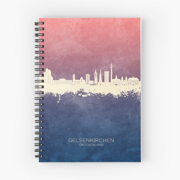 Artikelvorschau, Gelsenkirchen Deutschland Skyline entworfen und verkauft von ArtPrints.