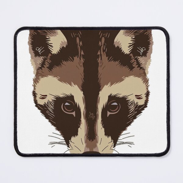 Item preview, Wild Gaze: Portrait of a White-nosed Coati designed and sold by defencepalaces.
