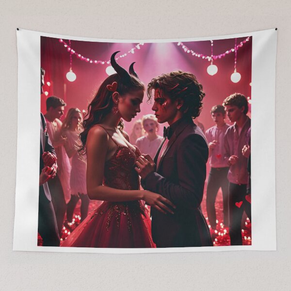 Item preview, My Demon Valentine Dance designed and sold by NerdscapeDC.