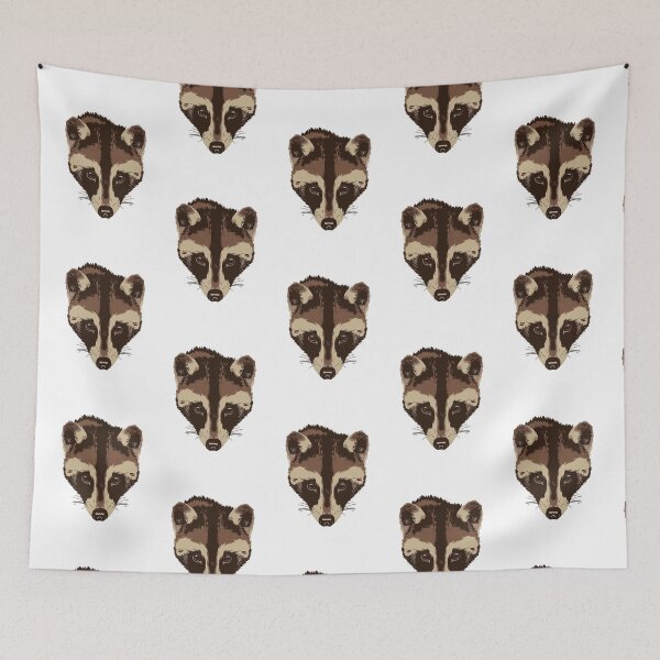 Item preview, Wild Gaze: Portrait of a White-nosed Coati designed and sold by defencepalaces.