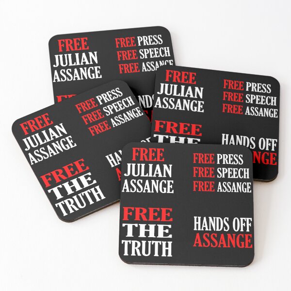Item preview, Free Julian Assange designed and sold by Tia-tez.