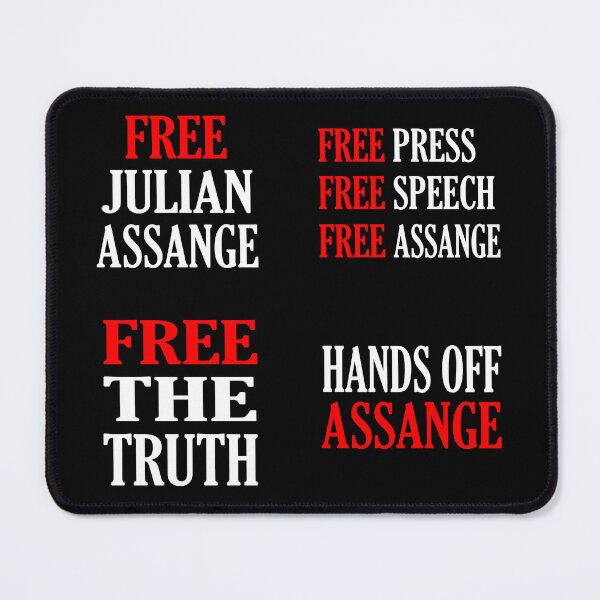 Item preview, Free Julian Assange designed and sold by Tia-tez.