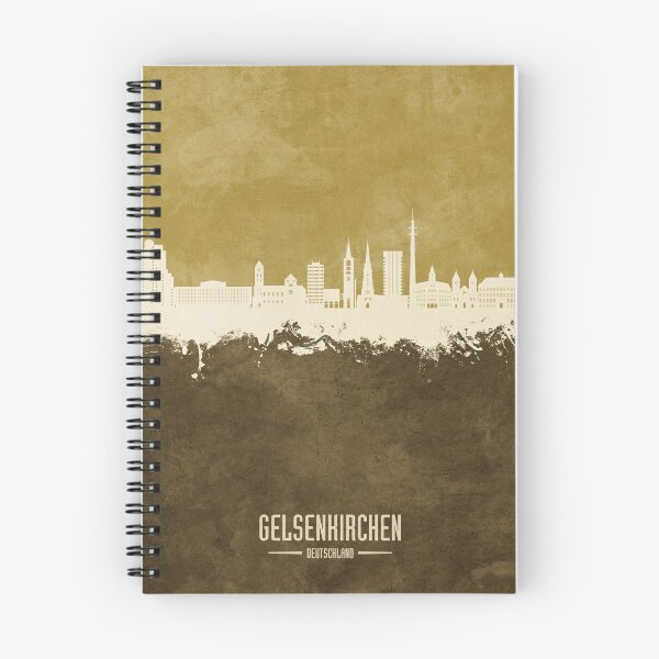 Artikelvorschau, Gelsenkirchen Deutschland Skyline entworfen und verkauft von ArtPrints.
