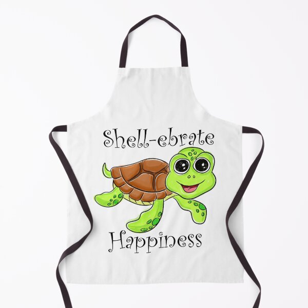 Item preview, Celebrate Happiness – Cute Funny Turtle Design designed and sold by asprse.