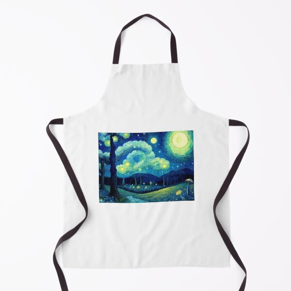 Item preview, Blue Starry Night - Magic Mushroom Forest #24 designed and sold by Scarlet Swan.