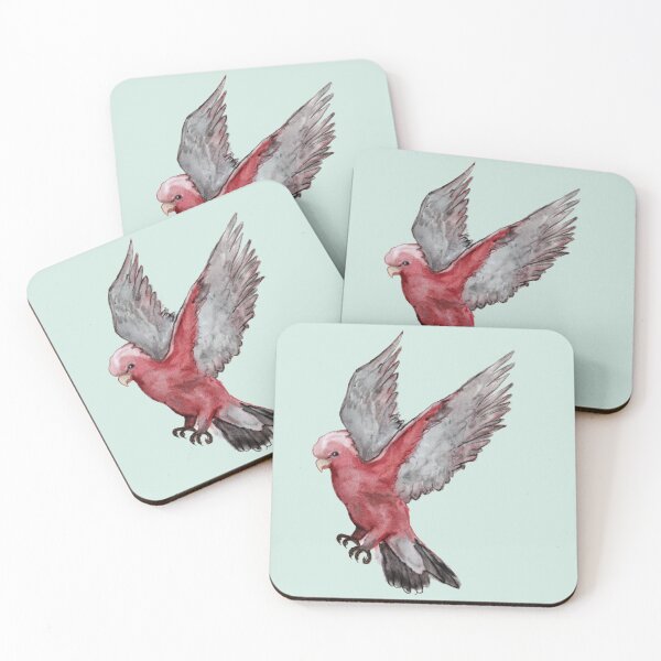 Item preview, Galah watercolour  designed and sold by space-guppies.