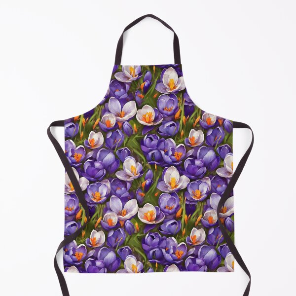 Item preview, Crocus Flower Pattern designed and sold by HOMETOWN86.