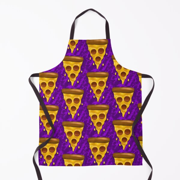Item preview, Pizza Slice with Highlights and Shadows, Purple Background, by Zeesdesign on Redbubble designed and sold by ZEESDESIGN.