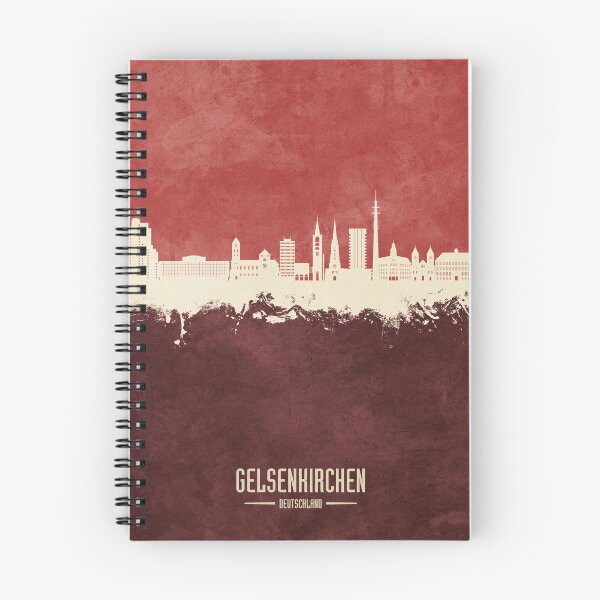 Artikelvorschau, Gelsenkirchen Deutschland Skyline entworfen und verkauft von ArtPrints.