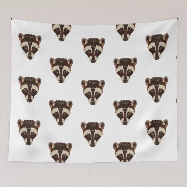 Item preview, Wild Gaze: Portrait of a White-nosed Coati designed and sold by defencepalaces.