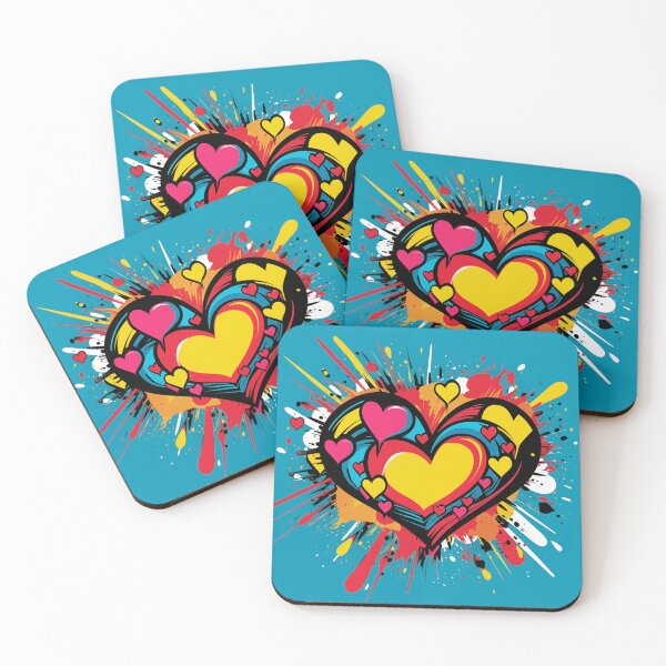 Item preview, Colorful Heart designed and sold by DuoGraphic.