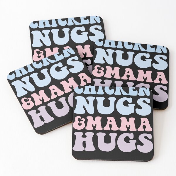 Item preview, Chicken Nugs and Mama Hugs Toddler Nuggets Foodies Lovers designed and sold by SakuraPxl.