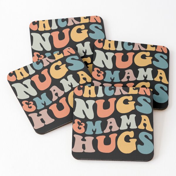 Item preview,  Chicken Nugs and Mama Hugs Toddler Nuggets Foodies Lovers designed and sold by SakuraPxl.