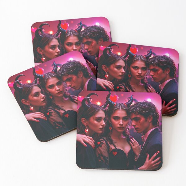 Item preview, My Demon Girlfriends Valentine designed and sold by NerdscapeDC.