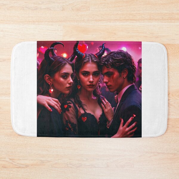 Item preview, My Demon Girlfriends Valentine designed and sold by NerdscapeDC.