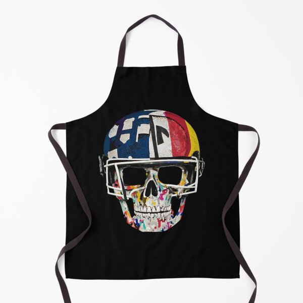 Item preview, American football helmet skull  designed and sold by The Rust Lab.
