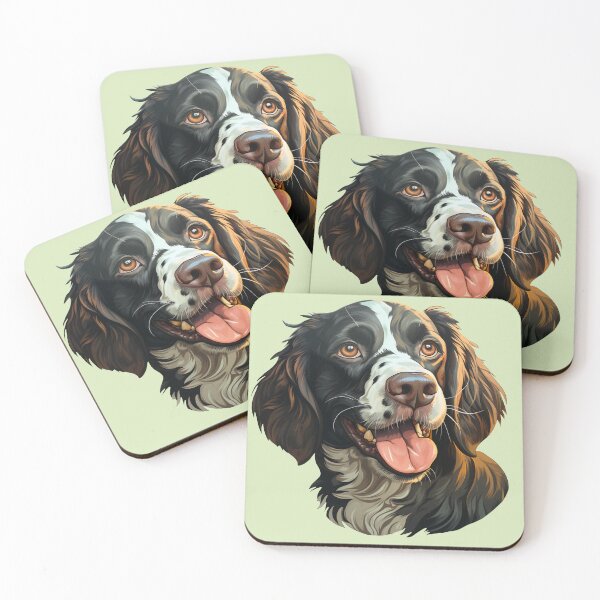 Item preview, Springer Spaniel Pet Dog Puppy Portrait  designed and sold by FoxTreeDesign.