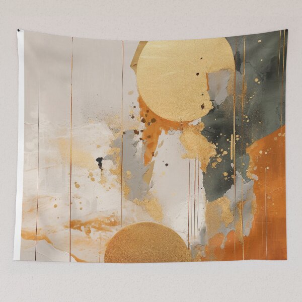 Item preview, Global Harmony Abstract Art Print designed and sold by ArteeInnovation.