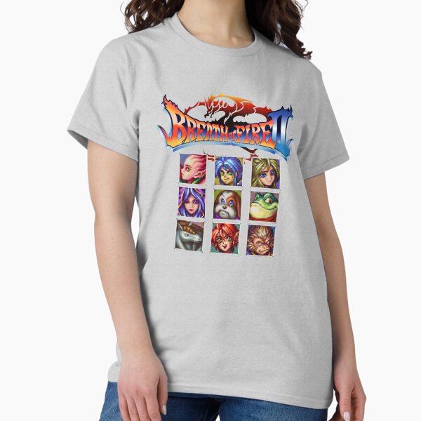 Vista previa del artículo con la obra «Aliento de fuego 2», diseñado y vendido por Retr0Tshirts.