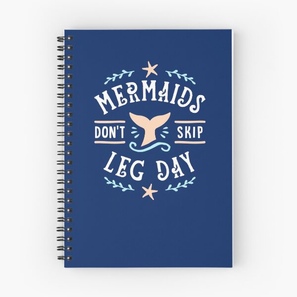 Item preview, Mermaids Don't Skip Leg Day designed and sold by Brogress Project.