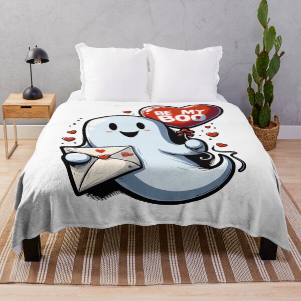 Item preview, Be My Boo - Cute Ghost Valentine designed and sold by Designowner.
