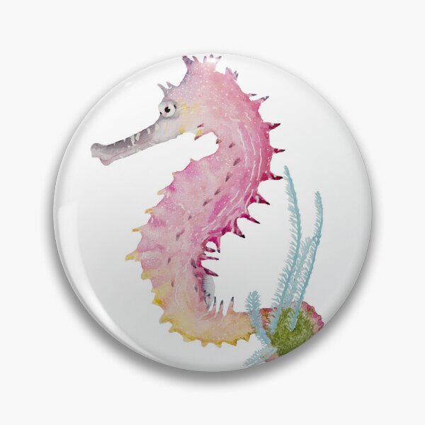 Item preview, Watercolour Seahorse and Coral designed and sold by LaniMaeCreative.