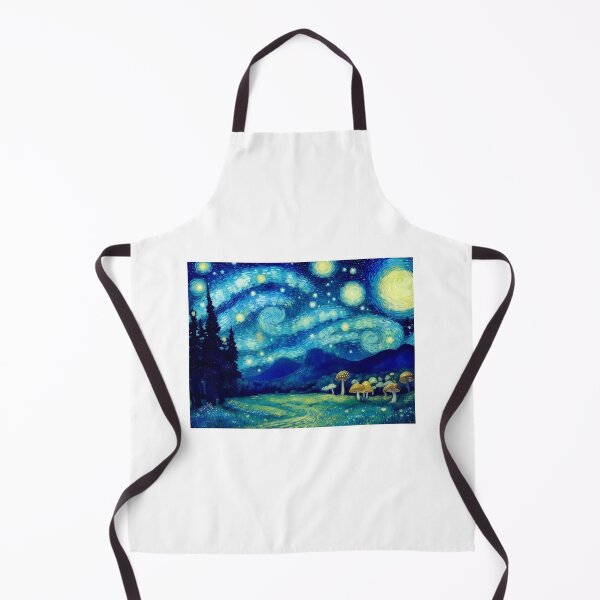 Item preview, Blue Starry Night - Magic Mushroom Forest #25 designed and sold by Scarlet Swan.