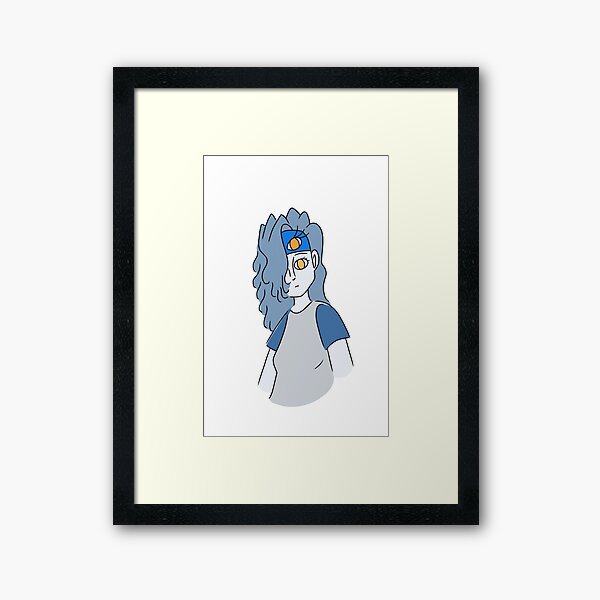 Item preview, Woman with Bandanna that has eyes designed and sold by selkaycik.