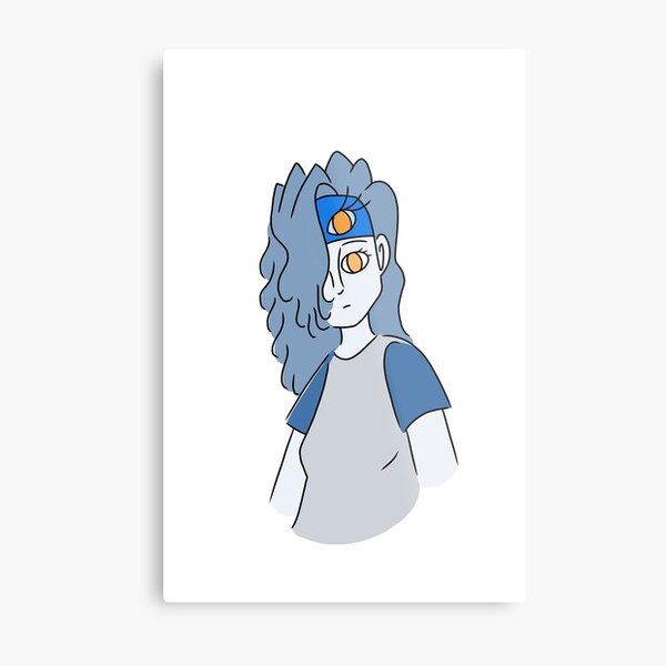 Item preview, Woman with Bandanna that has eyes designed and sold by selkaycik.