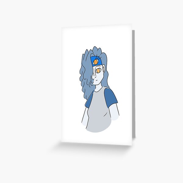 Item preview, Woman with Bandanna that has eyes designed and sold by selkaycik.