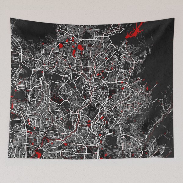 Item preview, Kuala Lumpur City Map of Malaysia - Oriental  designed and sold by deMAP.